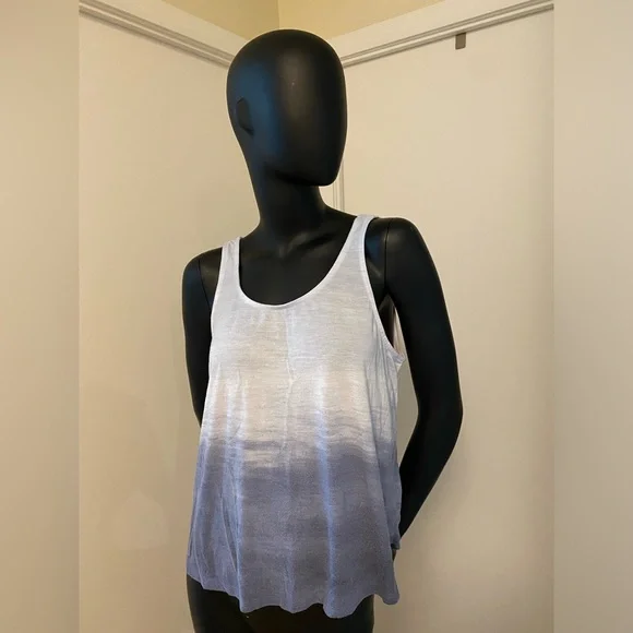 Abstract Blue Sky Tank Top - Picture 3 of 3